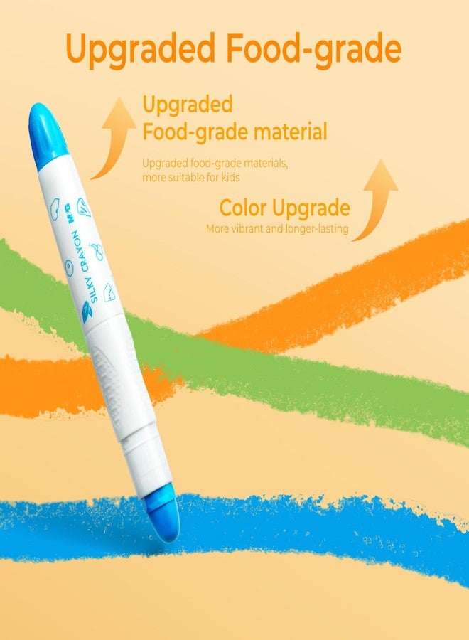 ام اند جي أقلام طلاء M&G المطورة بـ ٢٤ لونًا، مصنوعة من مواد آمنة غذائيًا، أقلام طلاء تمبرا للفنانين، طلاء قابل للغسل، غير سام، سريع الجفاف للغاية - هدية مثالية، فكرة هدية رائعة للفنانين في عيد الميلاد - Image 3